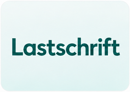 Lastschrift